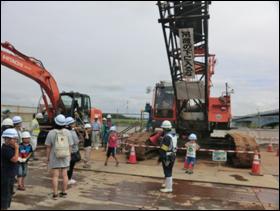 札幌大橋／建設機械操縦体験