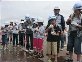 札幌大橋／濁水処理実験
