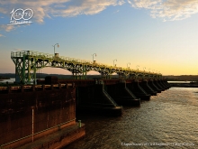 旧大河津可動堰（新潟県燕市）